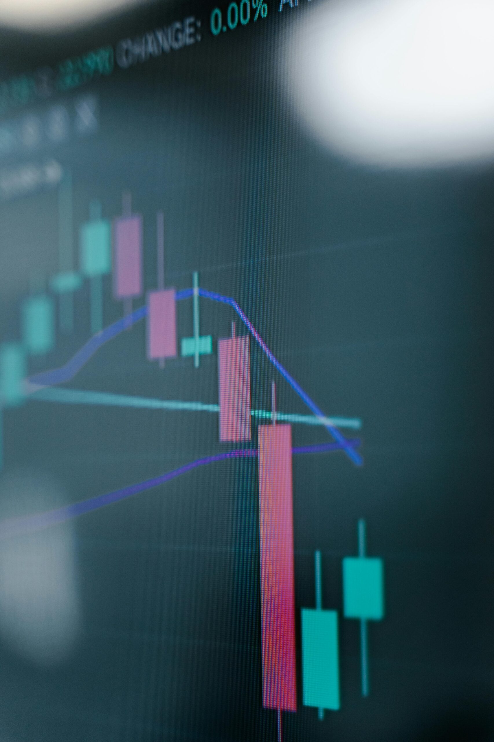 Stock market illustration on screen showing financial data © Photo by Tima Miroshnichenko: https://www.pexels.com/photo/stock-market-illustration-on-the-screen-7567223/